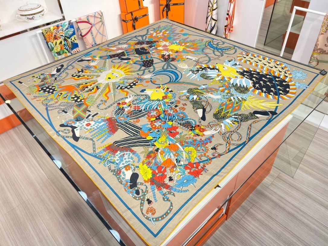 Hermes Shawls-140*140cm